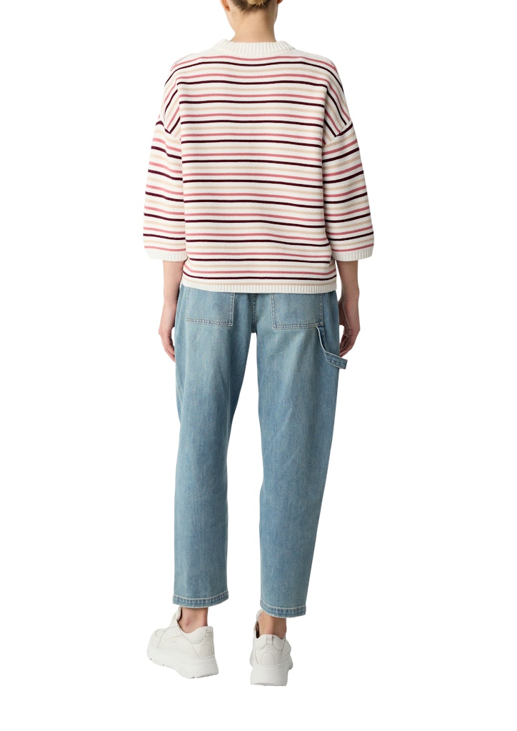 Comma CI Damen Pullover White