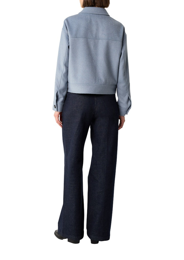 Comma Damen Jacken Grey/Black