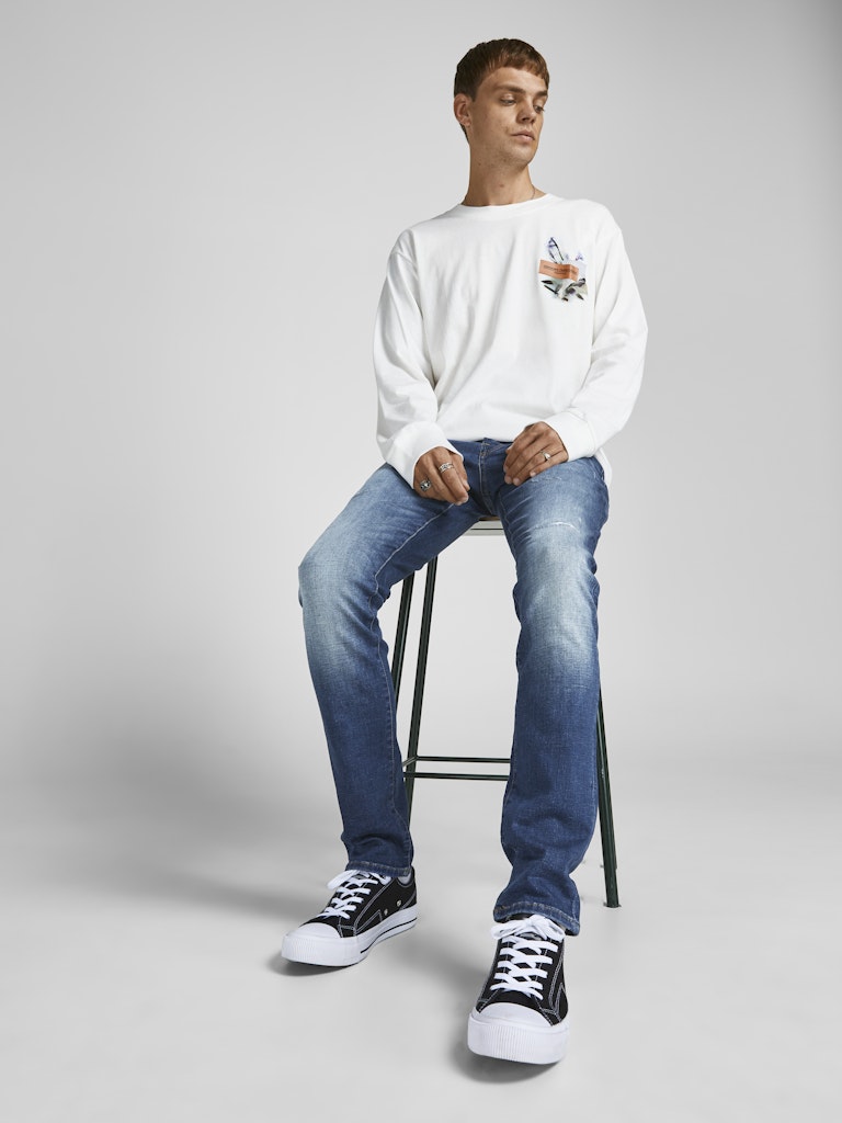 Jack & Jones Herren Jeans Blue Denim