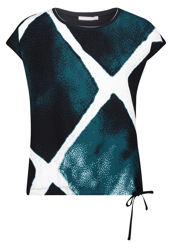 Betty & Co Damen T-Shirts Mint/Black