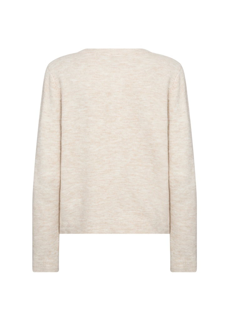 Soya Concept Damen Strickjacken Cream Melange