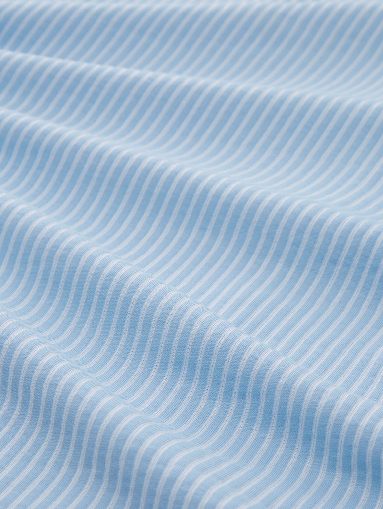 Tom Tailor Damen T-Shirts Blue White Thin