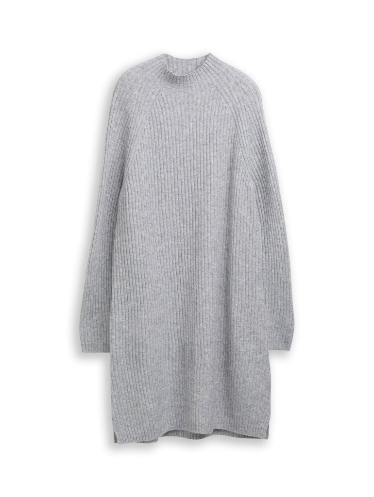 Tom Tailor denim Damen Kleider Cement Grey Mã©