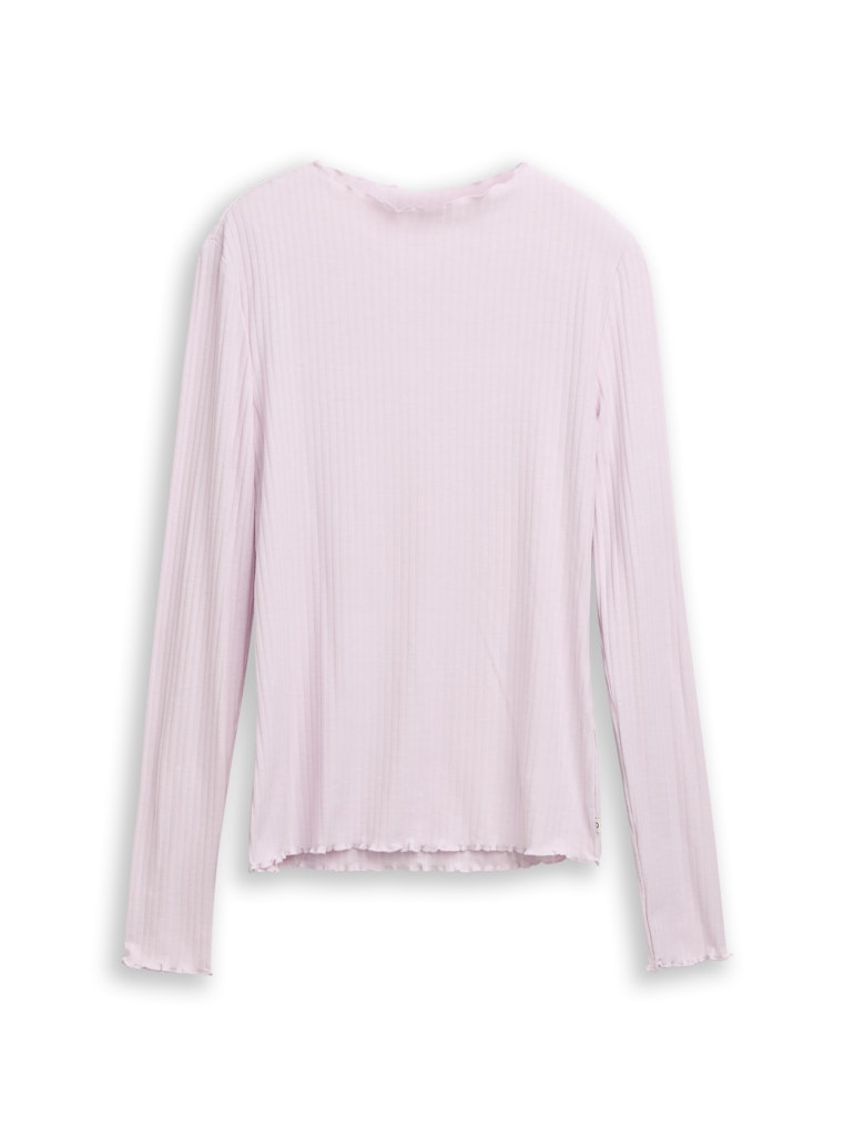 Tom Tailor denim Damen T-Shirts Lilac Fog