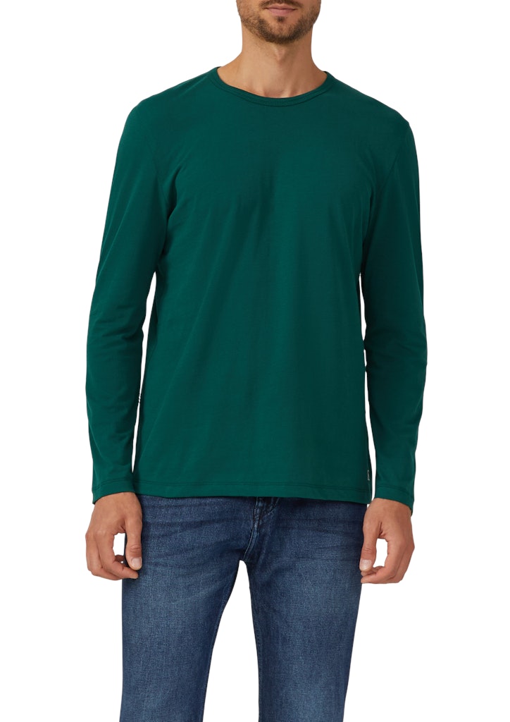 S. Oliver red Herren T-Shirts lang Green