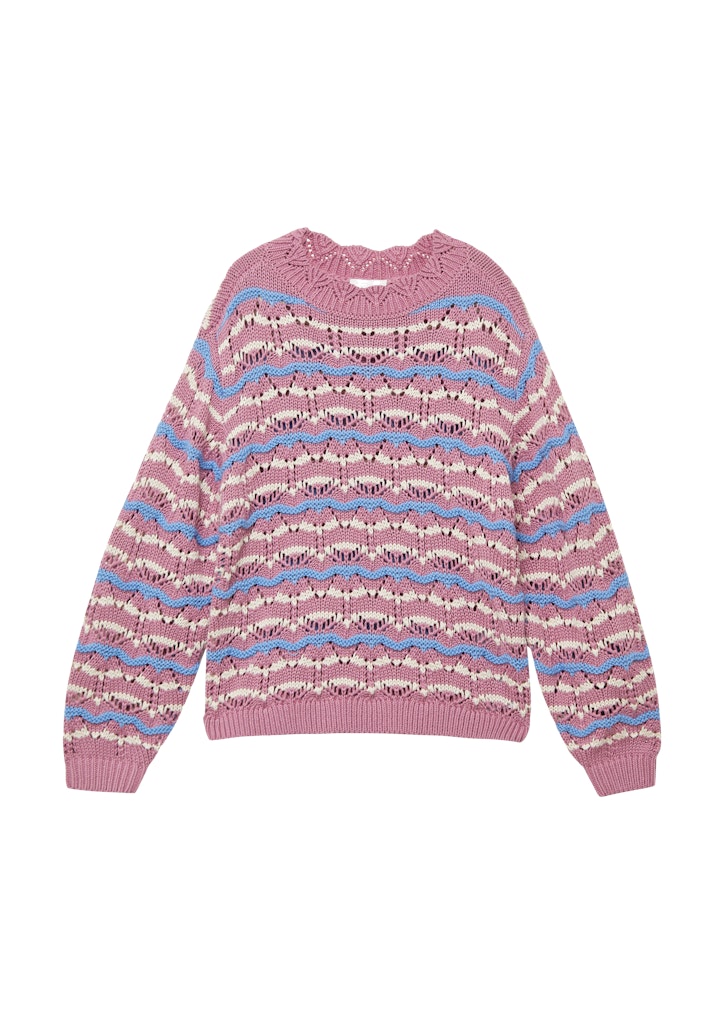 S. Oliver Mädchen Pullover & Strickjacken Lilac/Pink