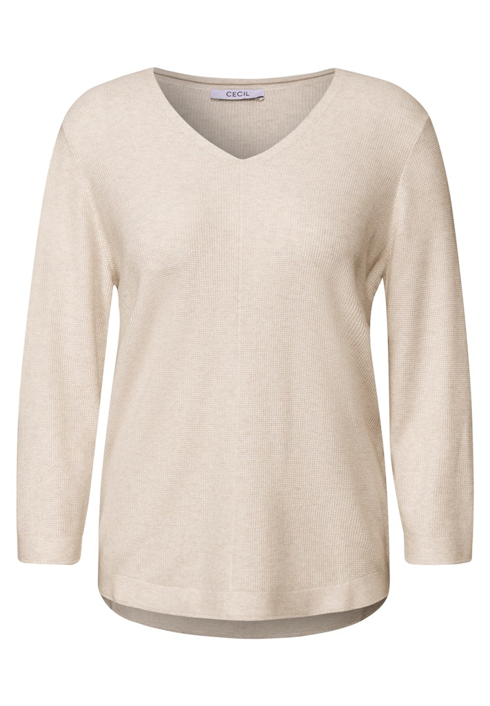 Cecil Damen Pullover Oat Milk