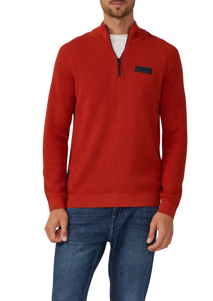 S. Oliver red Herren Pullover Red
