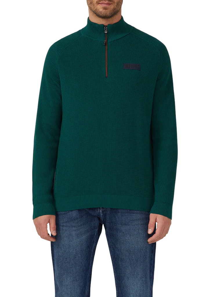 S. Oliver red Herren Pullover Green