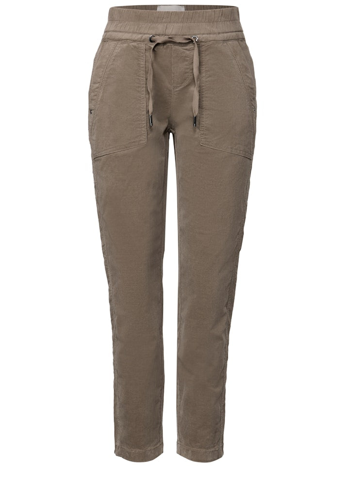 Street One Damen Hosen Bark Brow