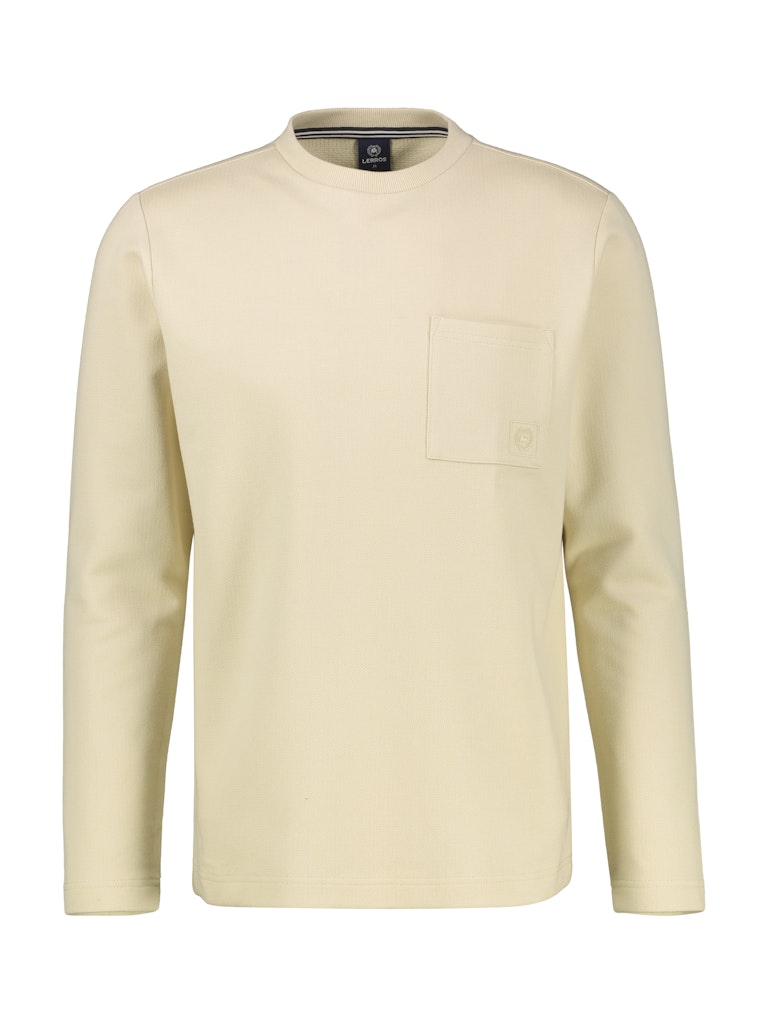 Lerros Herren T-Shirts kurz Foam White