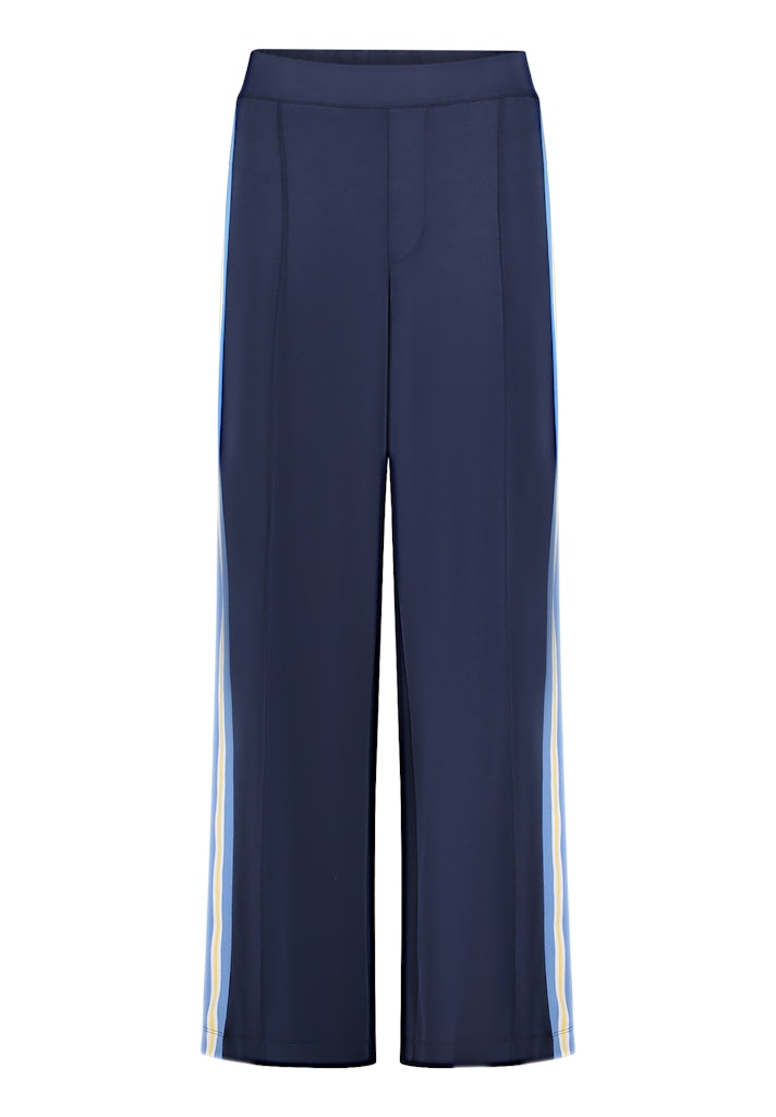 Cartoon Damen Hosen Maritime Blue