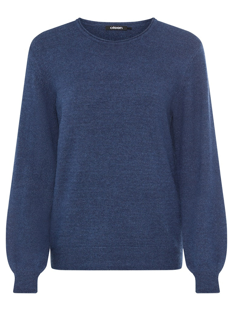 Olsen Damen Pullover Indigo De