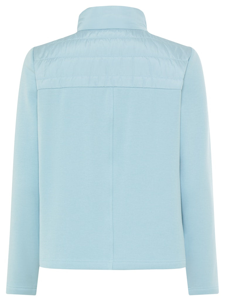 Olsen Damen Jacken Satin Blu