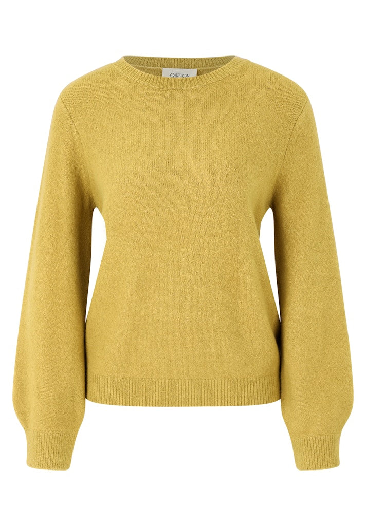 Cartoon Damen Pullover Burnished Gold