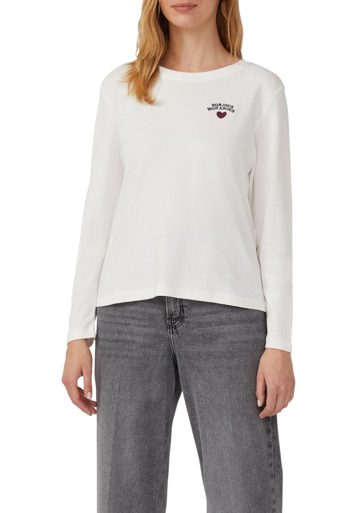 S. Oliver red Damen T-Shirts White