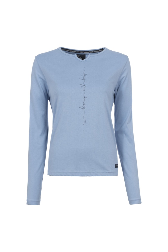 Soquesto Damen T-Shirts Eisblau Hell