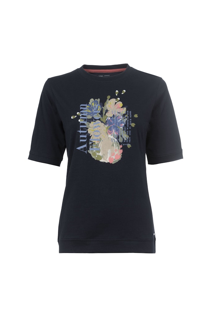 Soquesto Damen T-Shirts Dunkelblau