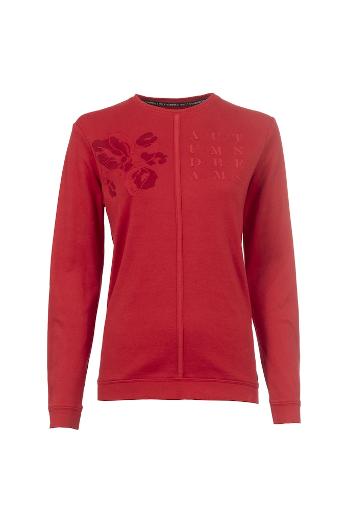 Soquesto Damen Sweatshirts Rot Klassic