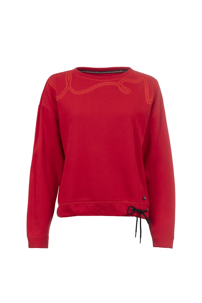 Soquesto Damen Sweatshirts Rot Klassic