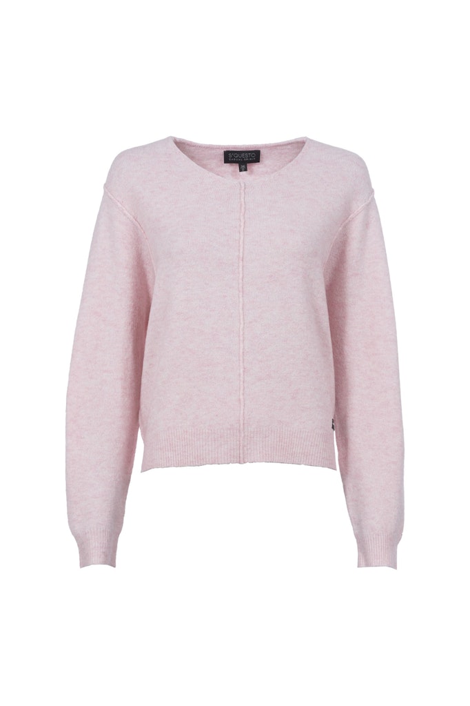 Soquesto Damen Pullover Dunkelrose