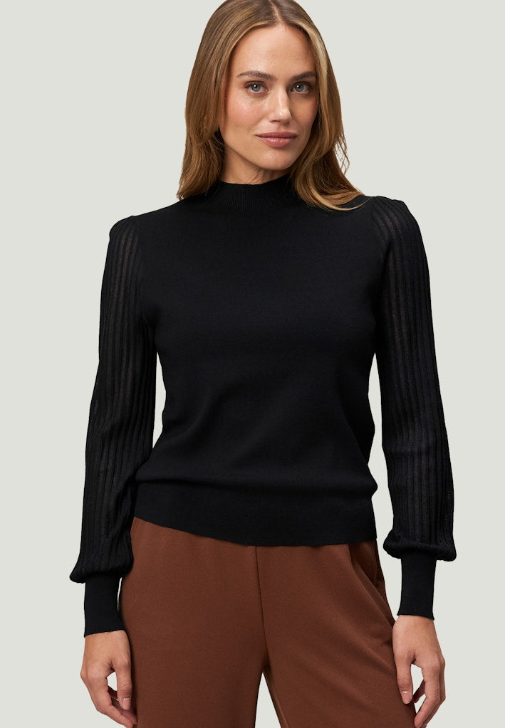 Zero Damen Pullover Black Beauty