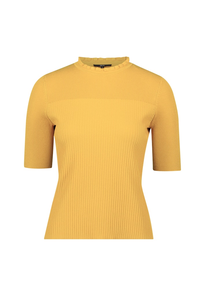 Zero Damen Pullover Oil Yellow