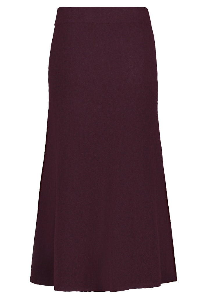 Cartoon Damen Rock Dark Aubergine