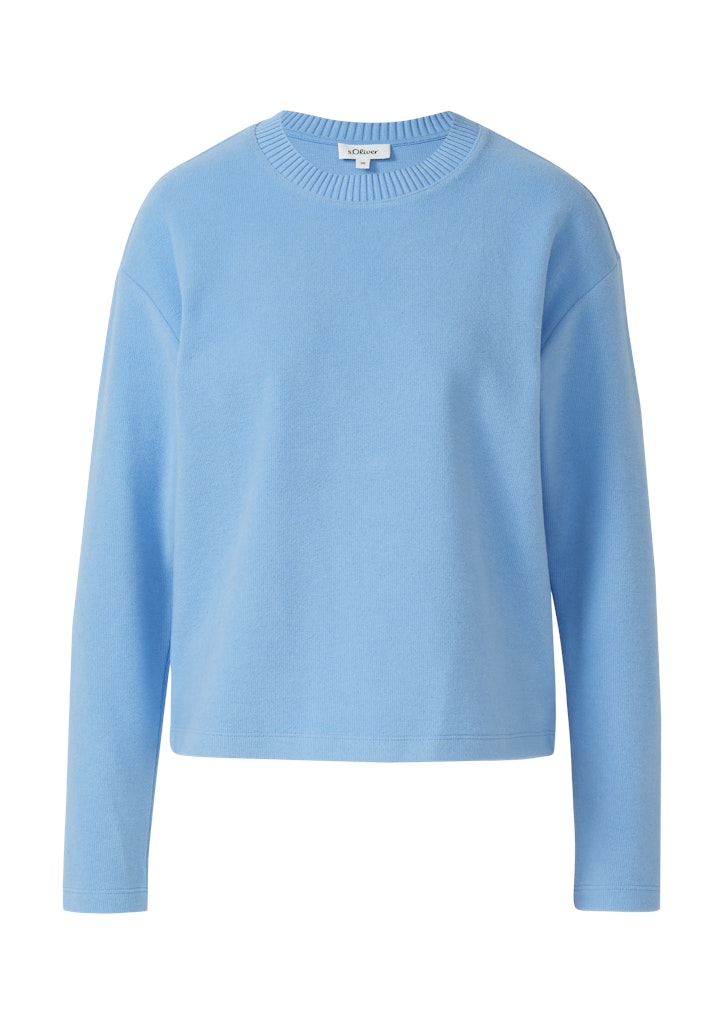 S. Oliver red Damen Sweatshirts Blue