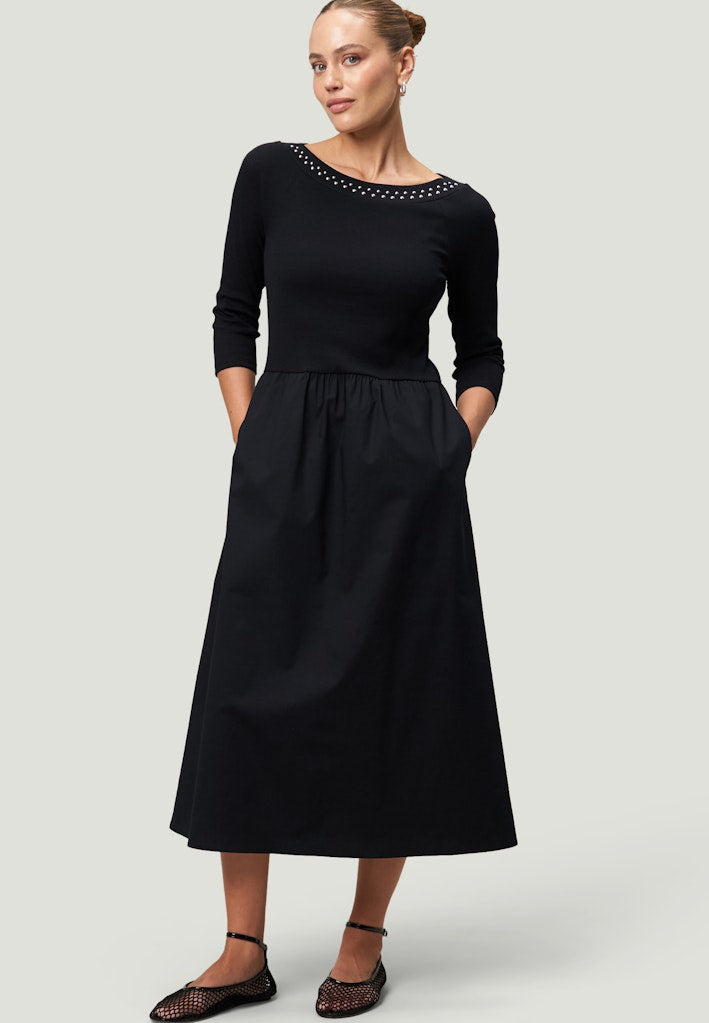 Zero Damen Kleider Patch Blackblac