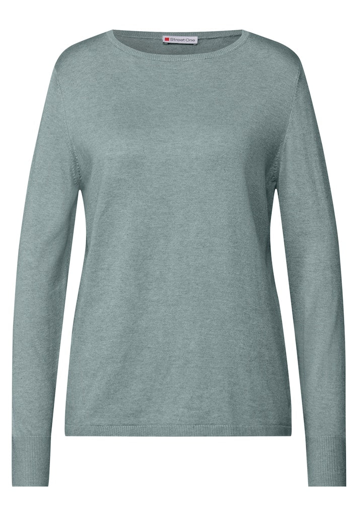 Street One Damen Pullover Nile Blue