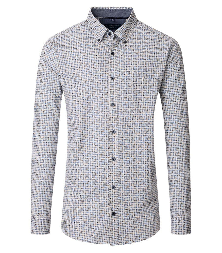 Casa Moda Herren Hemden Braun