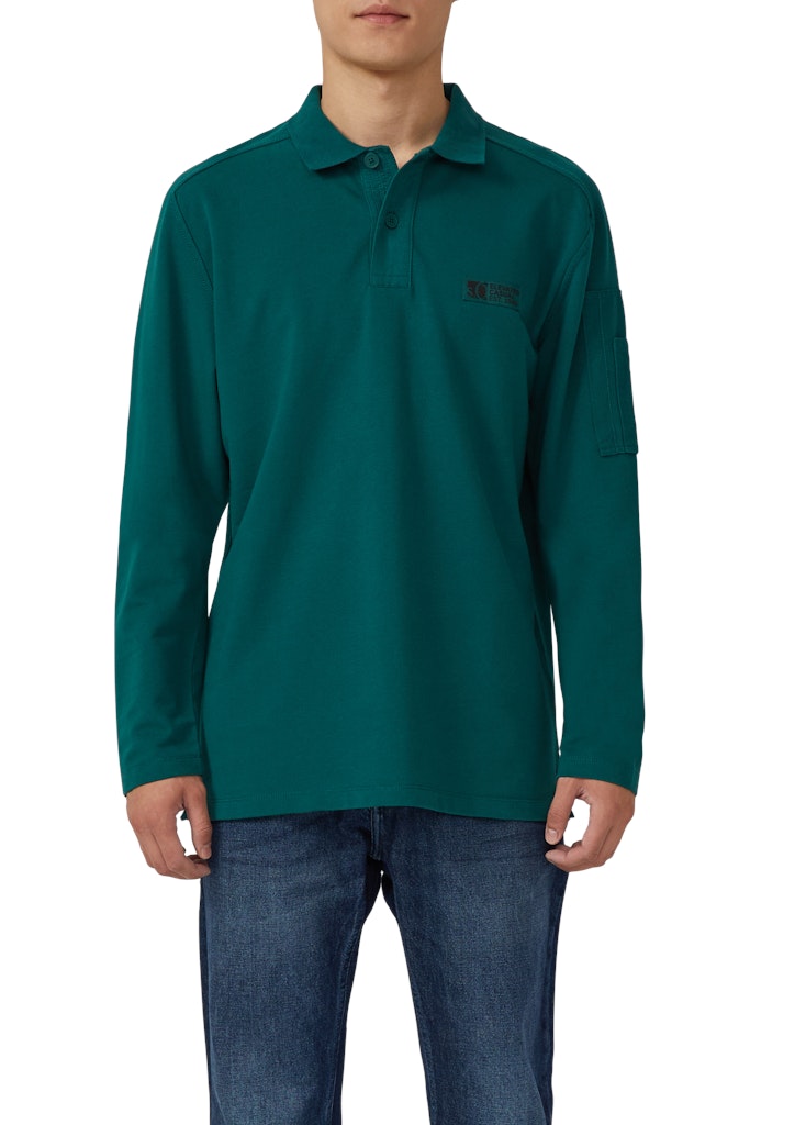 S. Oliver red Herren Polo-Shirts Green