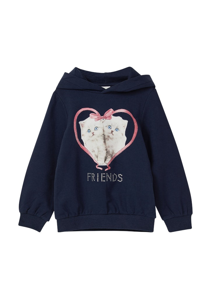 S. Oliver Mädchen Sweats & Sweatjacken Blue