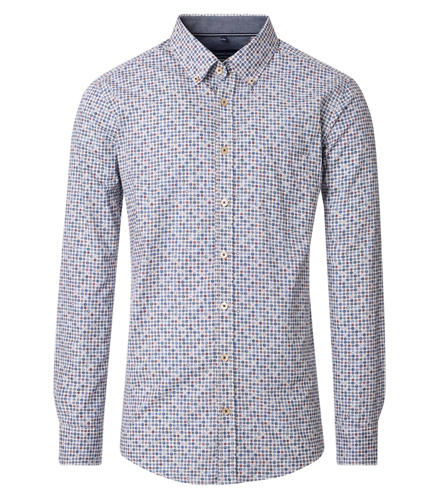Casa Moda Herren Hemden Blau