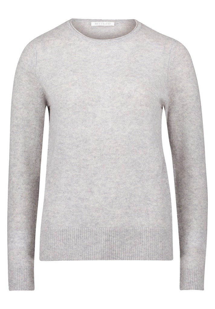 Betty & Co Damen Pullover Light Grey Mela