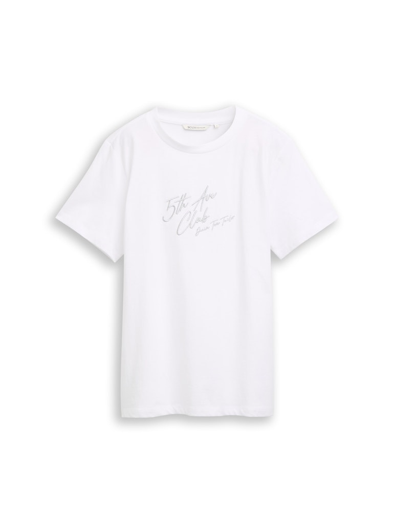 Tom Tailor denim Damen T-Shirts White