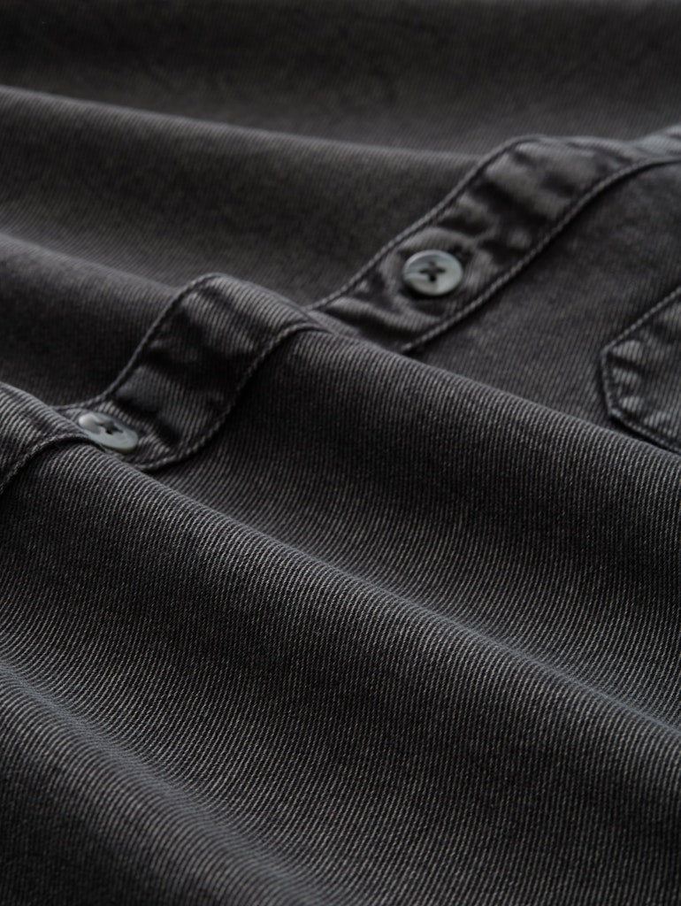 Tom Tailor denim Herren Hemden lang Black