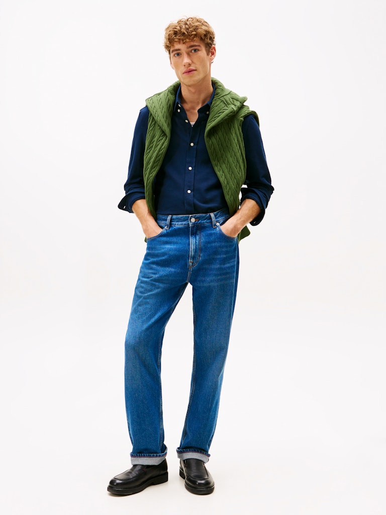 Tommy Hilfiger Herren Hemden Cg Blue