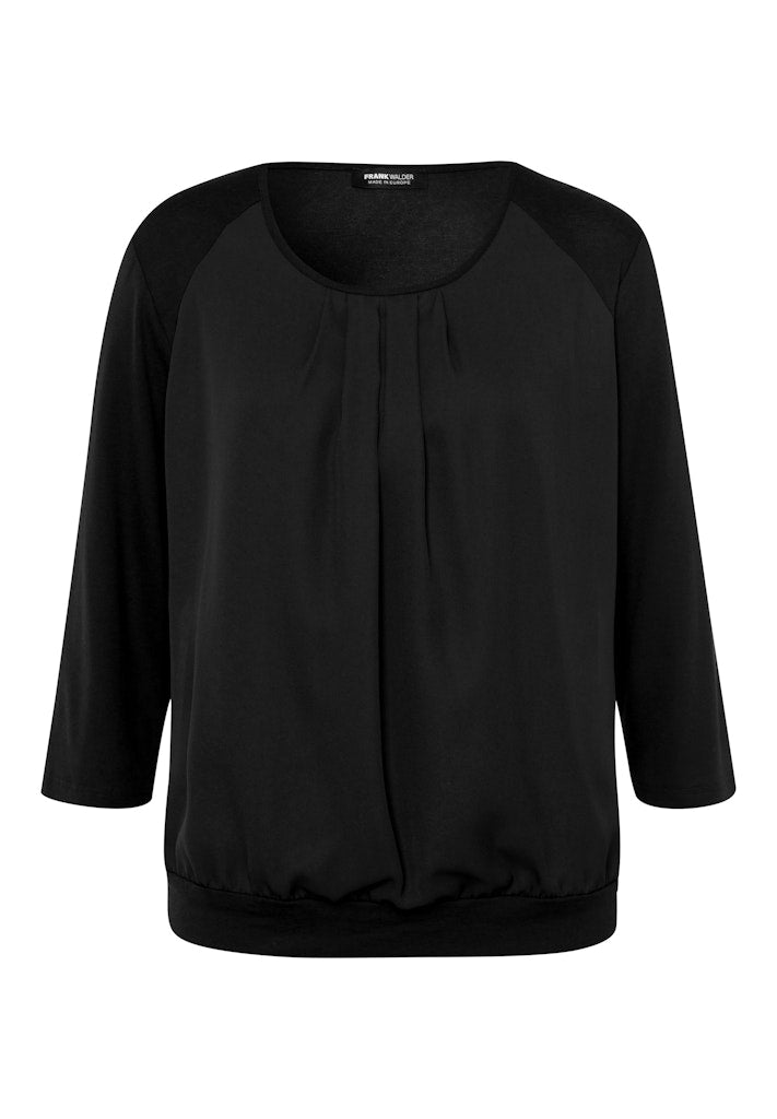 Frank Walder Damen Blusen Schwarz