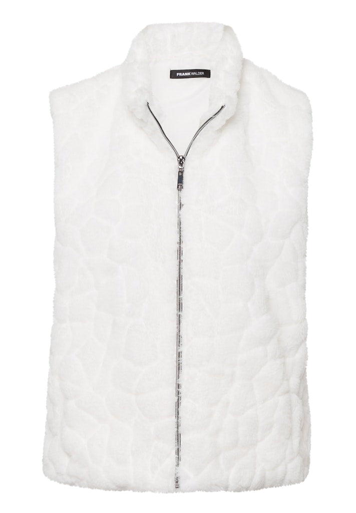 Frank Walder Damen Indoorwesten Ecru