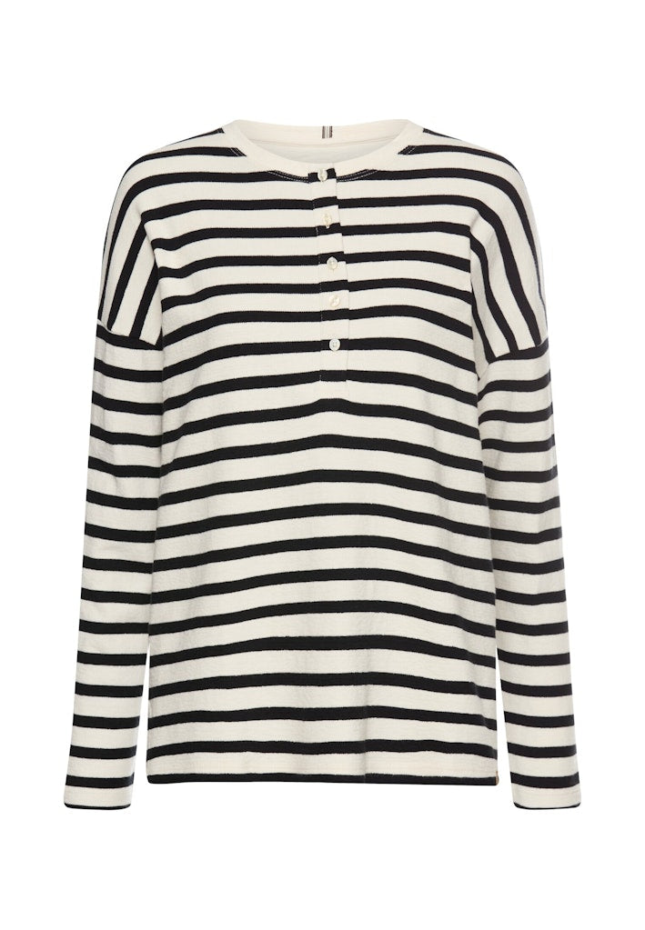 Camel active Damen T-Shirts Caviar Strip