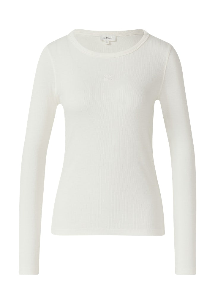 S. Oliver red Damen T-Shirts White