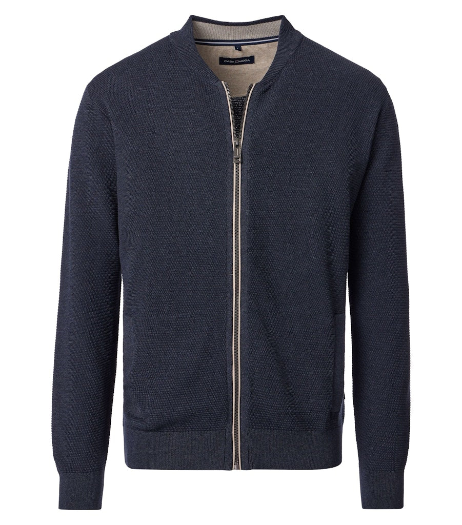 Casa Moda Herren Strickjacken Aqua Bis Pe