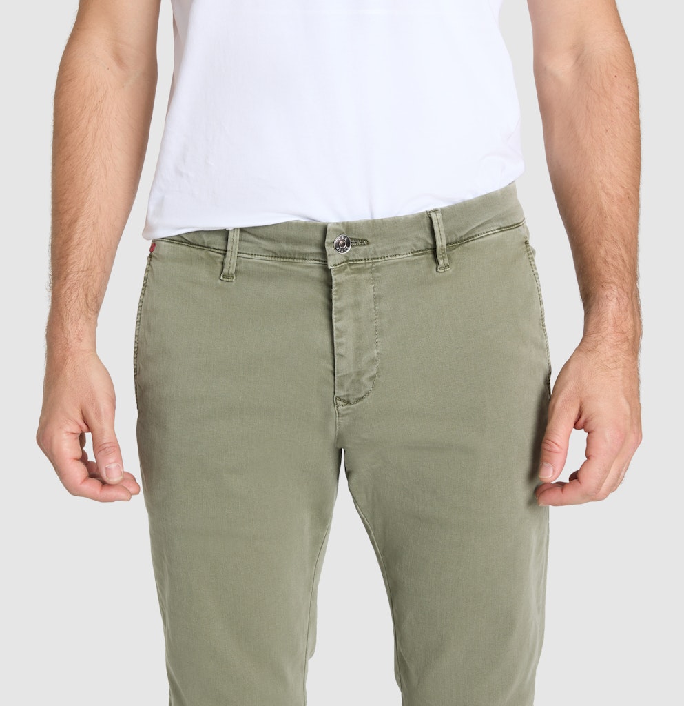 Mac Herren Hosen W Leaf Green