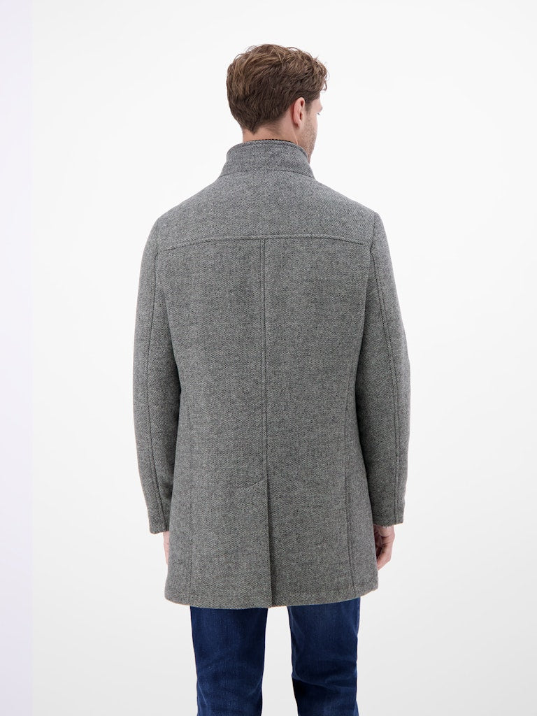 Lerros Herren Mantel Basalt Grey