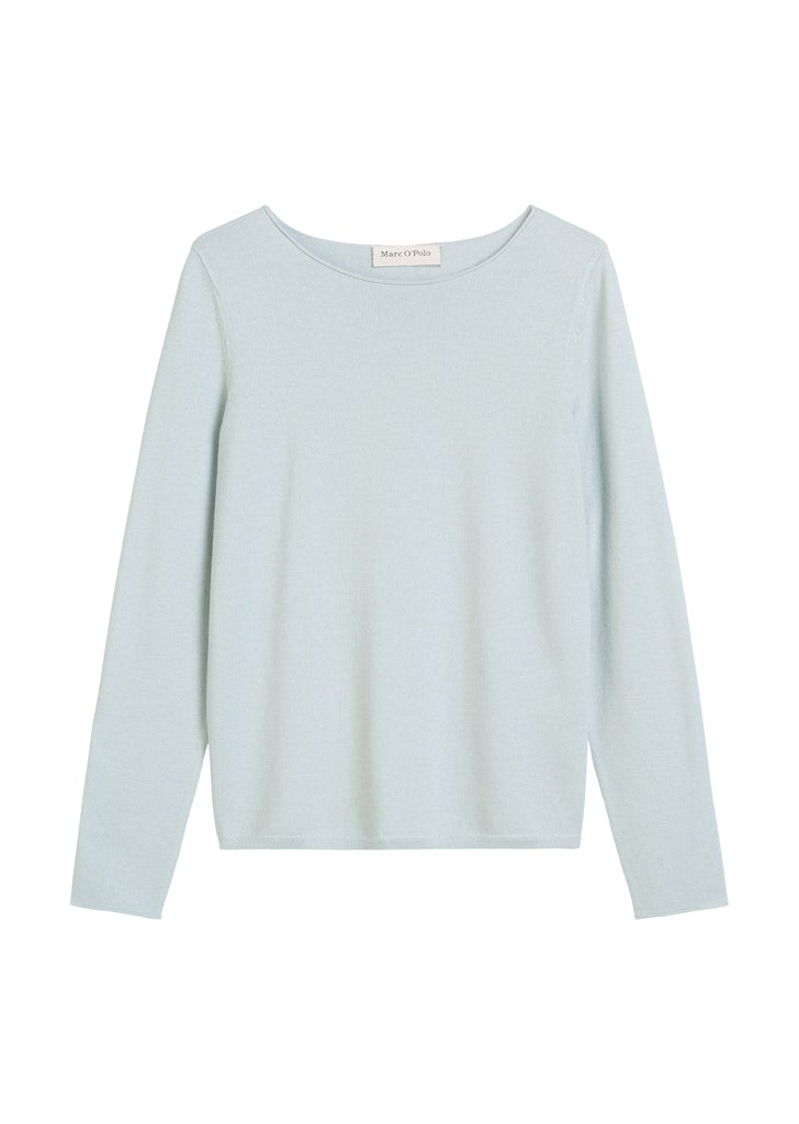 Marc O'Polo Damen Pullover Silvery Blue