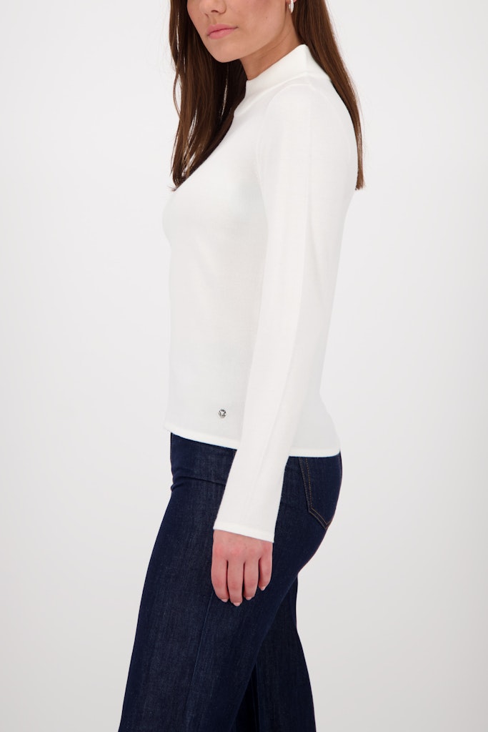 Monari Damen Pullover Off-White