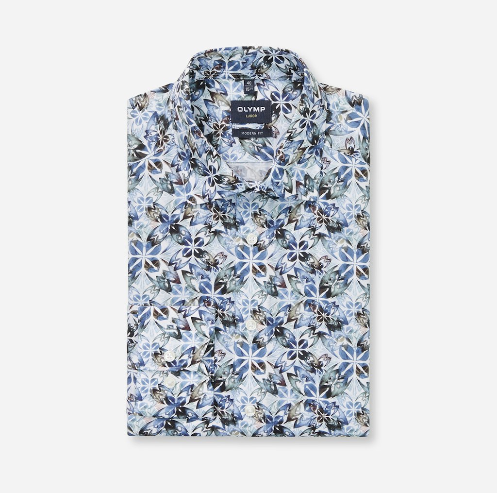 Olymp Herren Hemden lang Weiss