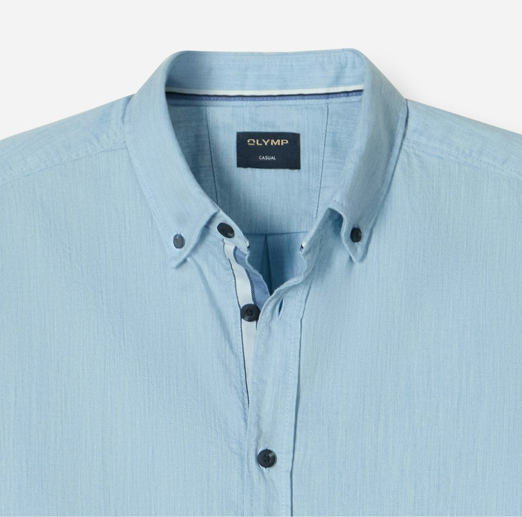 Olymp Herren Hemden Bleu